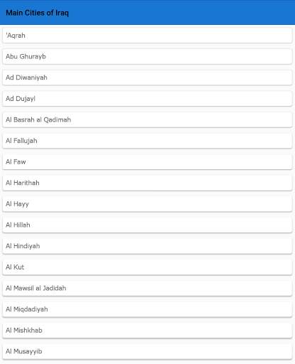 World Countries And Cities screenshot 8