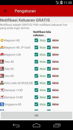 Togel 4D Malaysia & Singapura screenshot 8