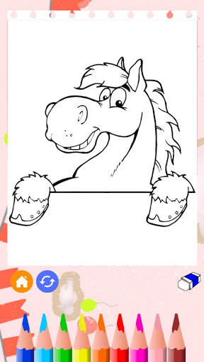 Unicorn Coloring Pages screenshot 2