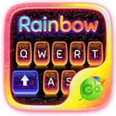 Rainbow GO Keyboard Theme 3.92