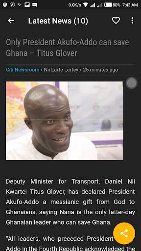 Ghana Breaking News screenshot 3