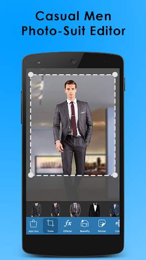 Formal Men Photo Suit: Photo Editor Hair, Mustache screenshot 3