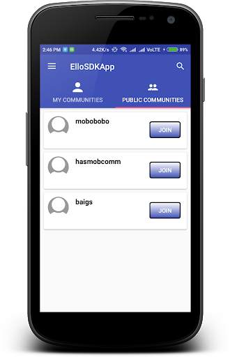 Ello SDK screenshot 5