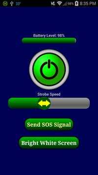 Smart Safe LED Flashlight Free screenshot 1