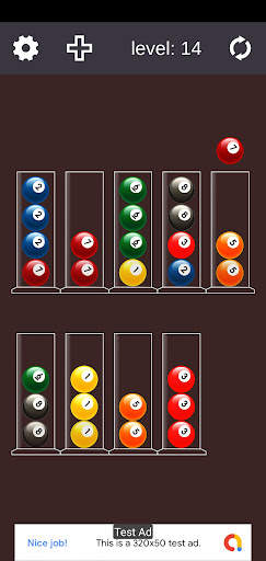 Sortir Bola Biliar screenshot 4