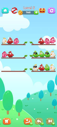 Bird Sort Puzzle 2 screenshot 4