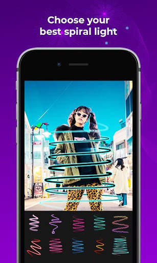 No Crop Spiral Photo Editor – Filter, Effect screenshot 1