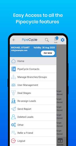 PipeCycle CRM And Call Tracker स्क्रीनशॉट 2
