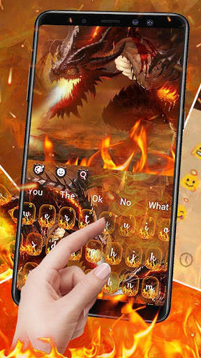 Fire Dragon Keyboard screenshot 2