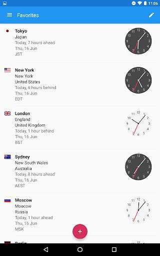 World Clock by timeanddate.com screenshot 10