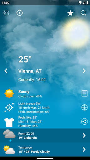 Weather XL Austria PRO screenshot 1