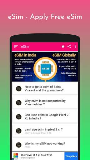 eSim - Apply Free eSim screenshot 2