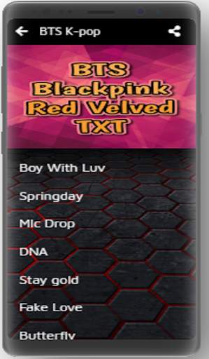 BTS Playlist Song screenshot 2