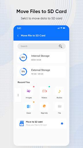 Move files to SD card : Move To SD Card screenshot 1