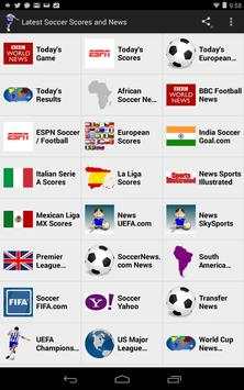 Latest Soccer Scores And News screenshot 8