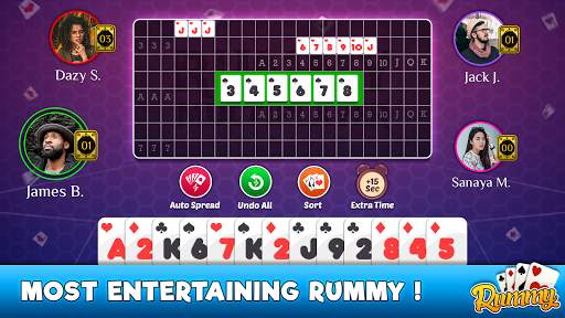 Rummy - Free Offline Card Games screenshot 3
