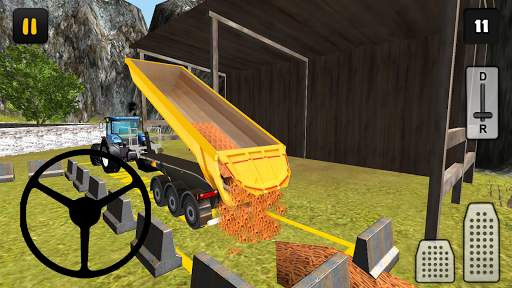 Farm Tractor 3D: Carrots screenshot 2