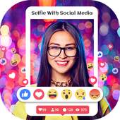 Selfie with Social Media Frame - Selfie Booth 1.1