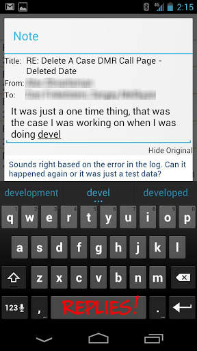 Webmail for Outlook screenshot 4