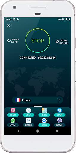 Free VPN And Fast Connect - Hide your ip screenshot 2