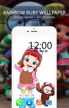 Rainbow Ruby Wallpaper screenshot 3