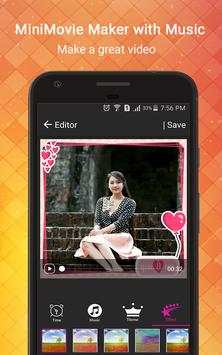MiniMovie Maker with Music screenshot 5