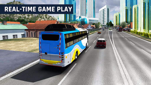 Coach Bus Racing Simulator 3D screenshot 2