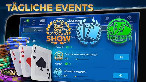 Teen Patti von Pokerist screenshot 3