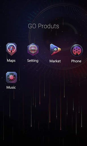 EIDOLON GO Launcher Theme screenshot 3