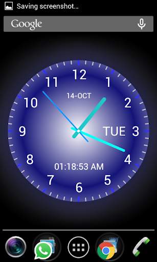 Adi AnalogClock Live Wallpaper screenshot 2