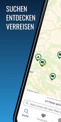 Stellplatz-Radar: Wohnmobil Stell- & Campingplätze screenshot 1