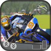 Real Motorcycle Wheelie Rider King 3D logo