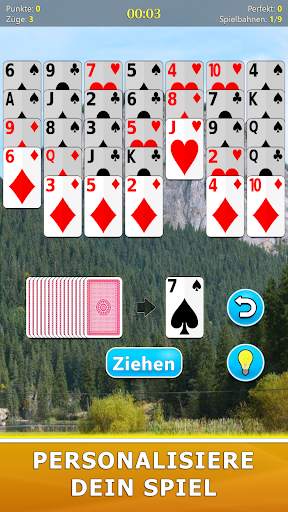 Golf Solitär Kartenspiel screenshot 5