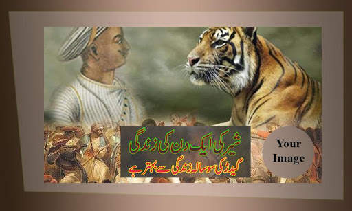 Tipu Sultan Photo Frame скриншот 1
