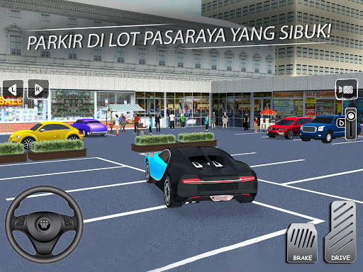 Tempat Letak Kereta Profesor: Simulator 3D Sekolah screenshot 13