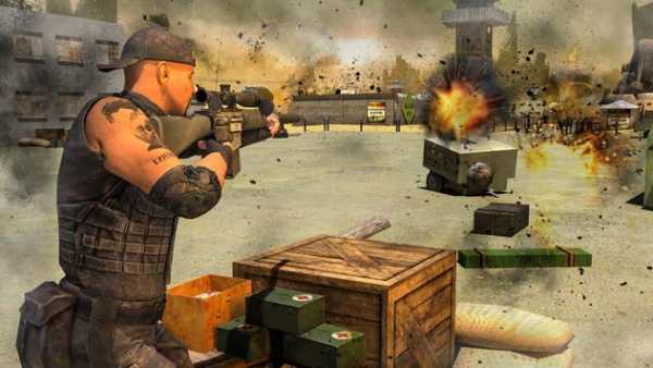 US Granny Sniper Cover Fire Anti Terorism Shooting screenshot 3