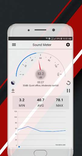 Sound Meter & Environmental Noise Detector Free screenshot 4