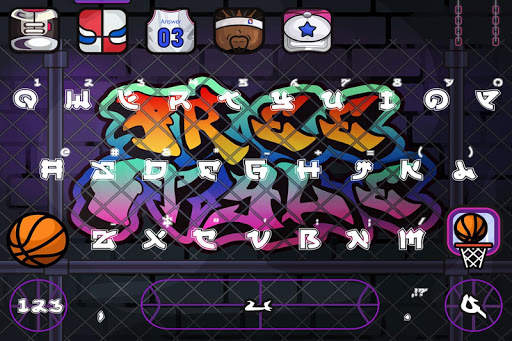 Street Basketball Keyboard screenshot 1
