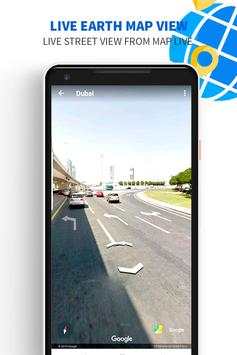 GPS Earth Map Live : Street View & GPS Navigation скриншот 2