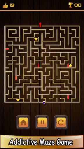 Maze Games : Labyrinth board Classic Maze Puzzle screenshot 3