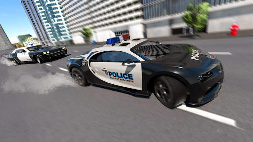 Police Car Drift Simulator screenshot 2