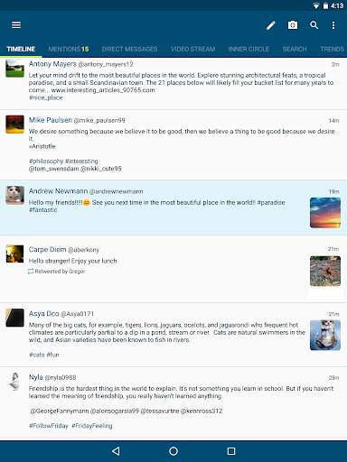 UberSocial for Twitter screenshot 18
