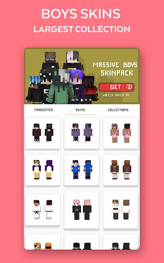 Boys Skins screenshot 1