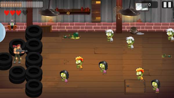 Commando VS Zombie screenshot 2