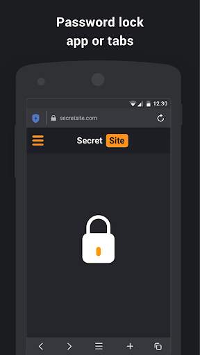 Fly Internet - Web browser with free VPN screenshot 4