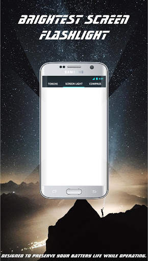 Flashlight -LED Torch COMPASS screenshot 3