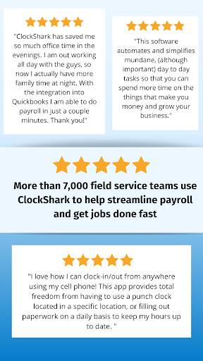 ClockShark - Mobile Time Clock screenshot 7