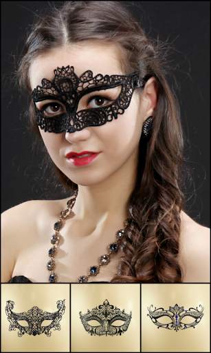 Masquerade Face Mask Changer Photo Editor screenshot 2