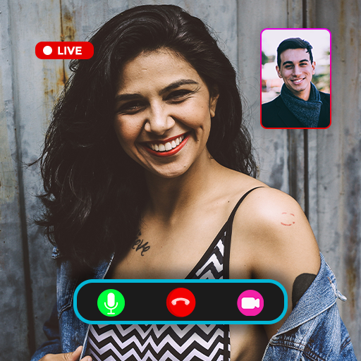 Fake Video chat icon
