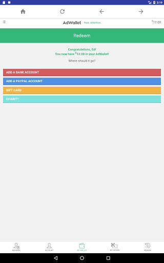 Adwallet: Watch & Earn स्क्रीनशॉट 4